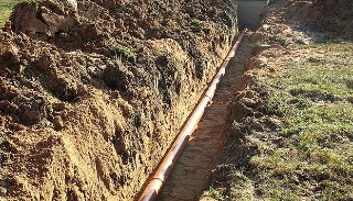 Копка траншей для водопровода в Ногинске: цена за метр от 948 руб.