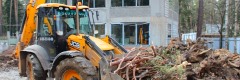 Расчистка участка в Ногинске